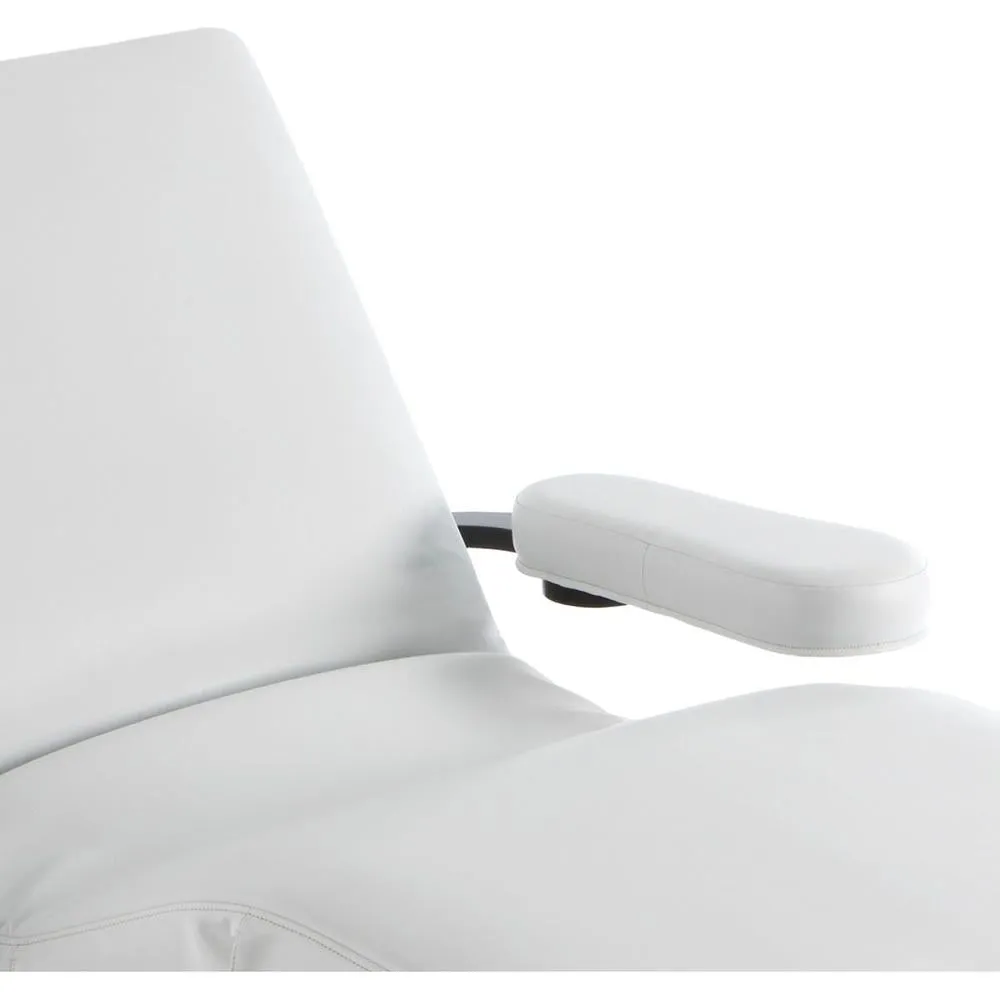 Century City Dual-Pedestal Spa Treatment Table with Digital Warming Drawer by Living Earth Crafts