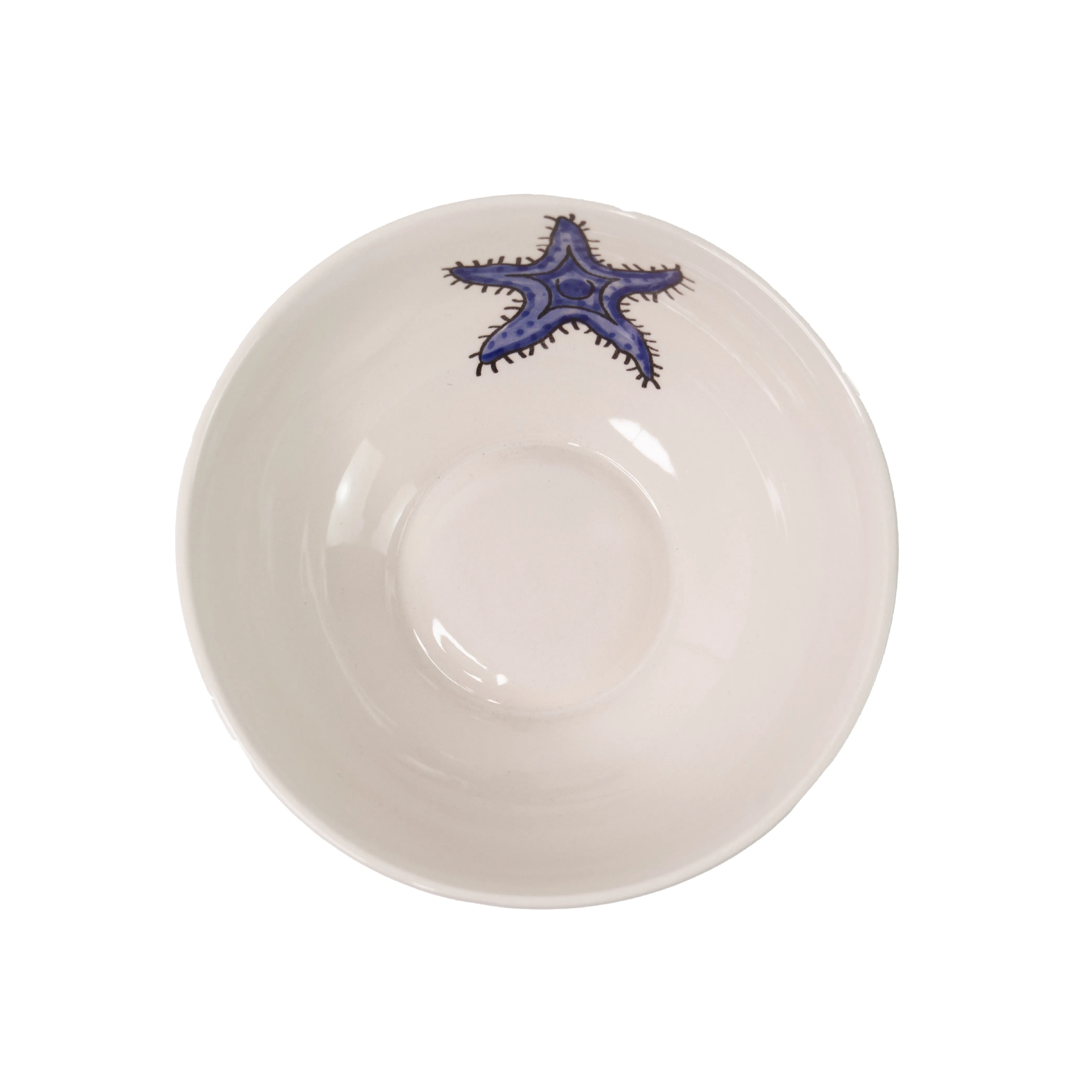 Ceramic Salad Bowl "Sirenas" (Set of 2)
