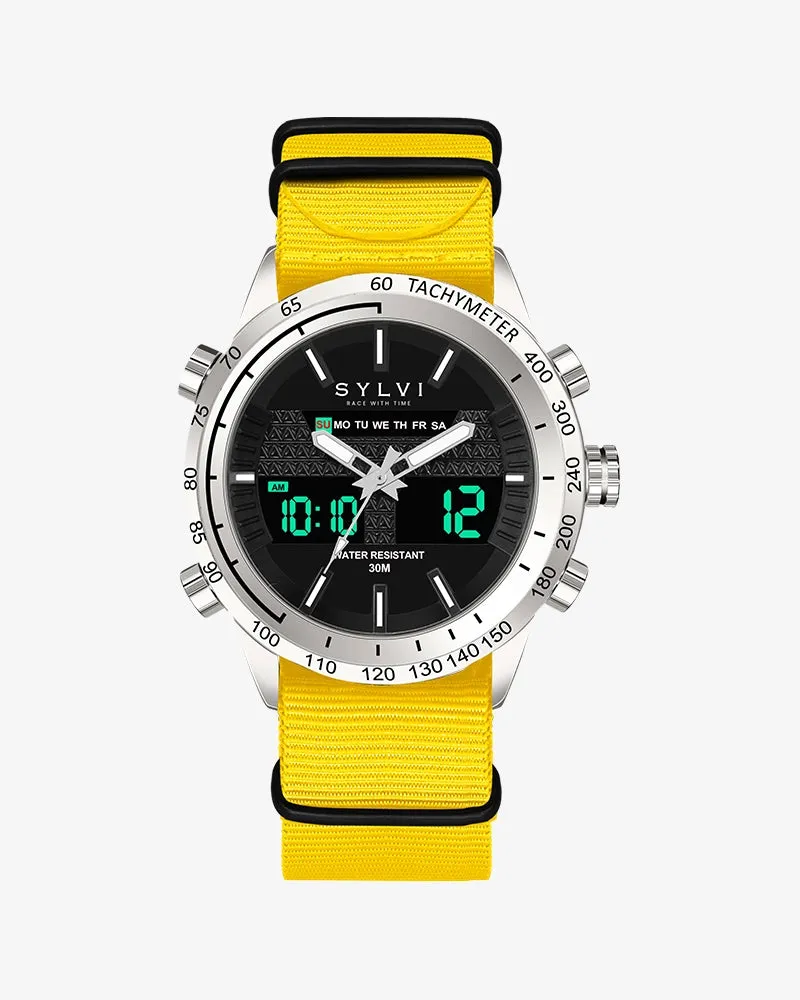 Certified Imperfect Hawk Silver Yellow Nylon