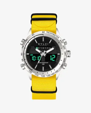 Certified Imperfect Hawk Silver Yellow Nylon