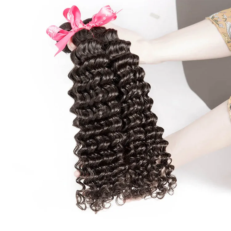 CEXXY Luxury Series Virgin Hair Deep Wave Bundle Deal