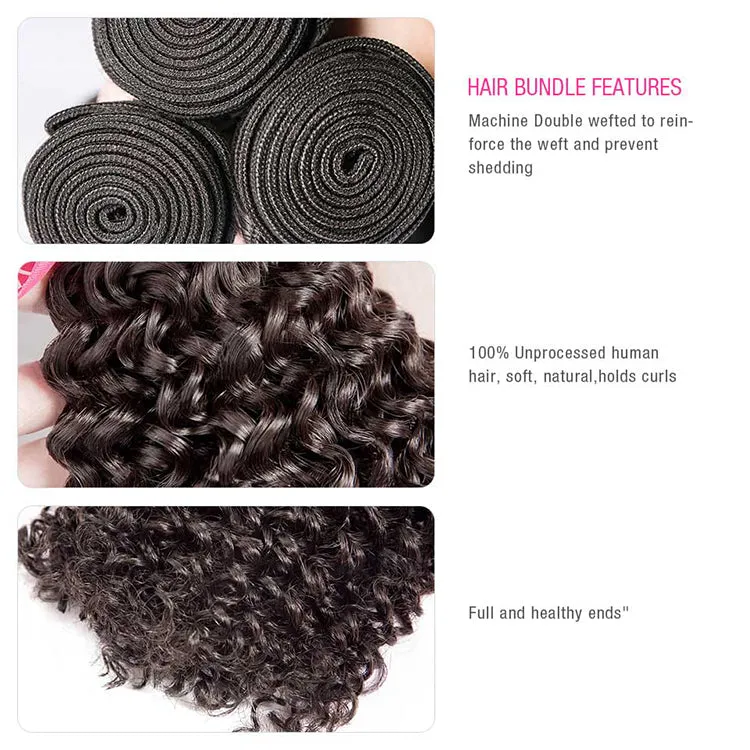 CEXXY Luxury Series Virgin Hair Kinky Curly Bundle Deal