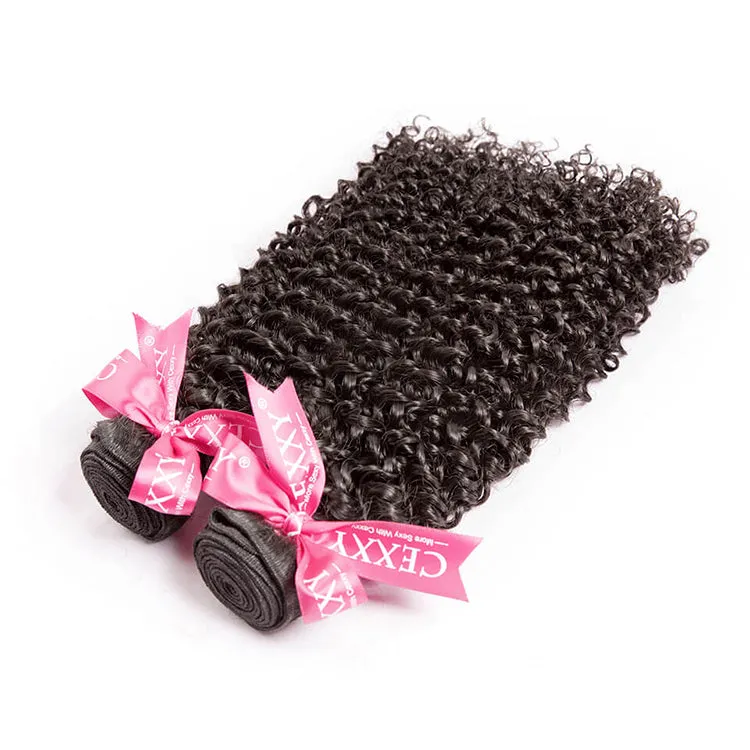 CEXXY Luxury Series Virgin Hair Kinky Curly Bundle Deal