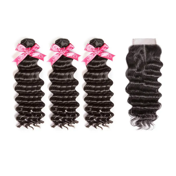 CEXXY Luxury Series Virgin Hair Natural Wave Bundle Deal
