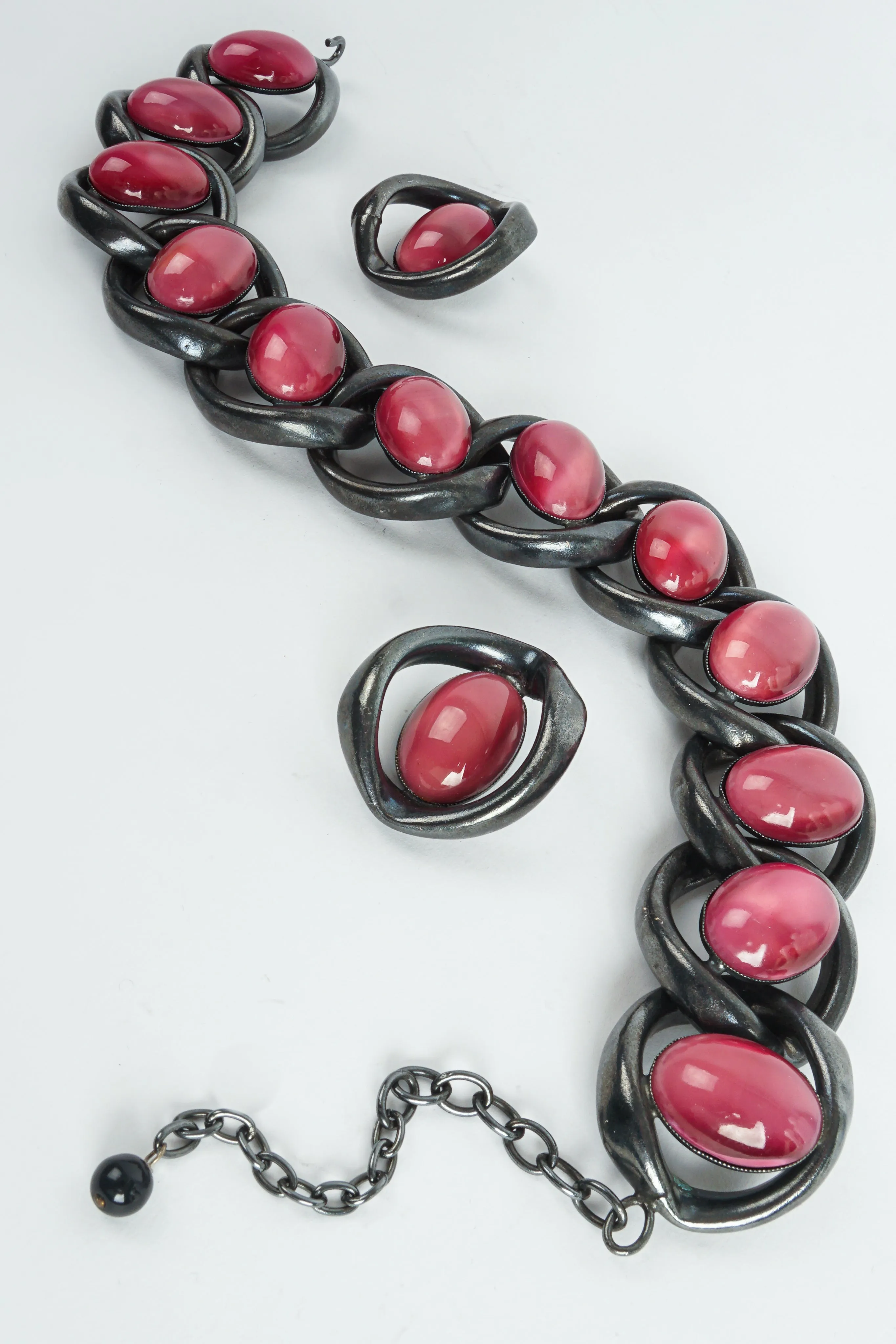Chain Choker & Earring Set