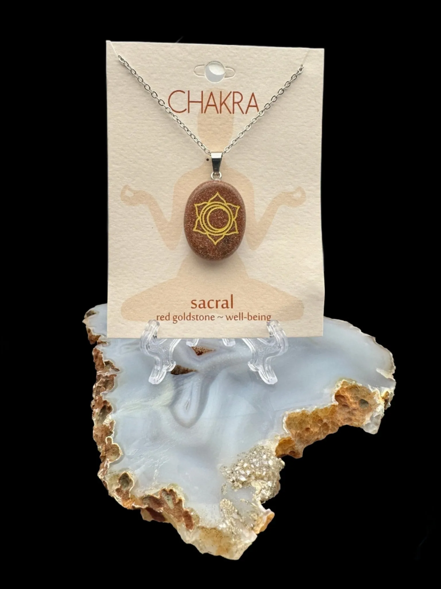 Chakra pendant necklace