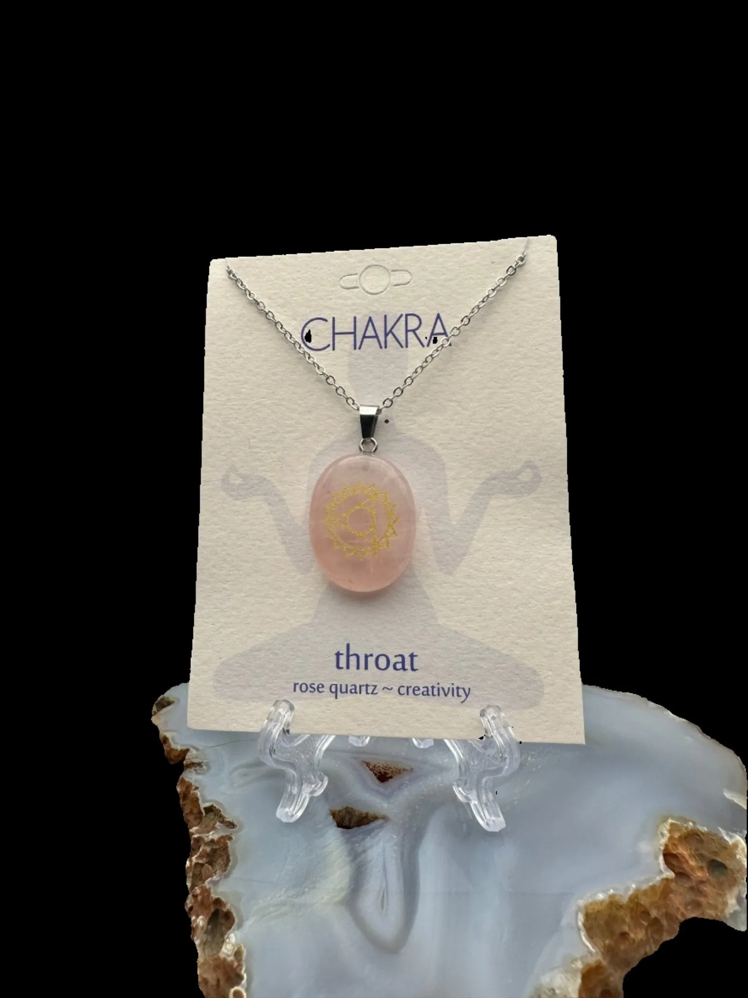 Chakra pendant necklace