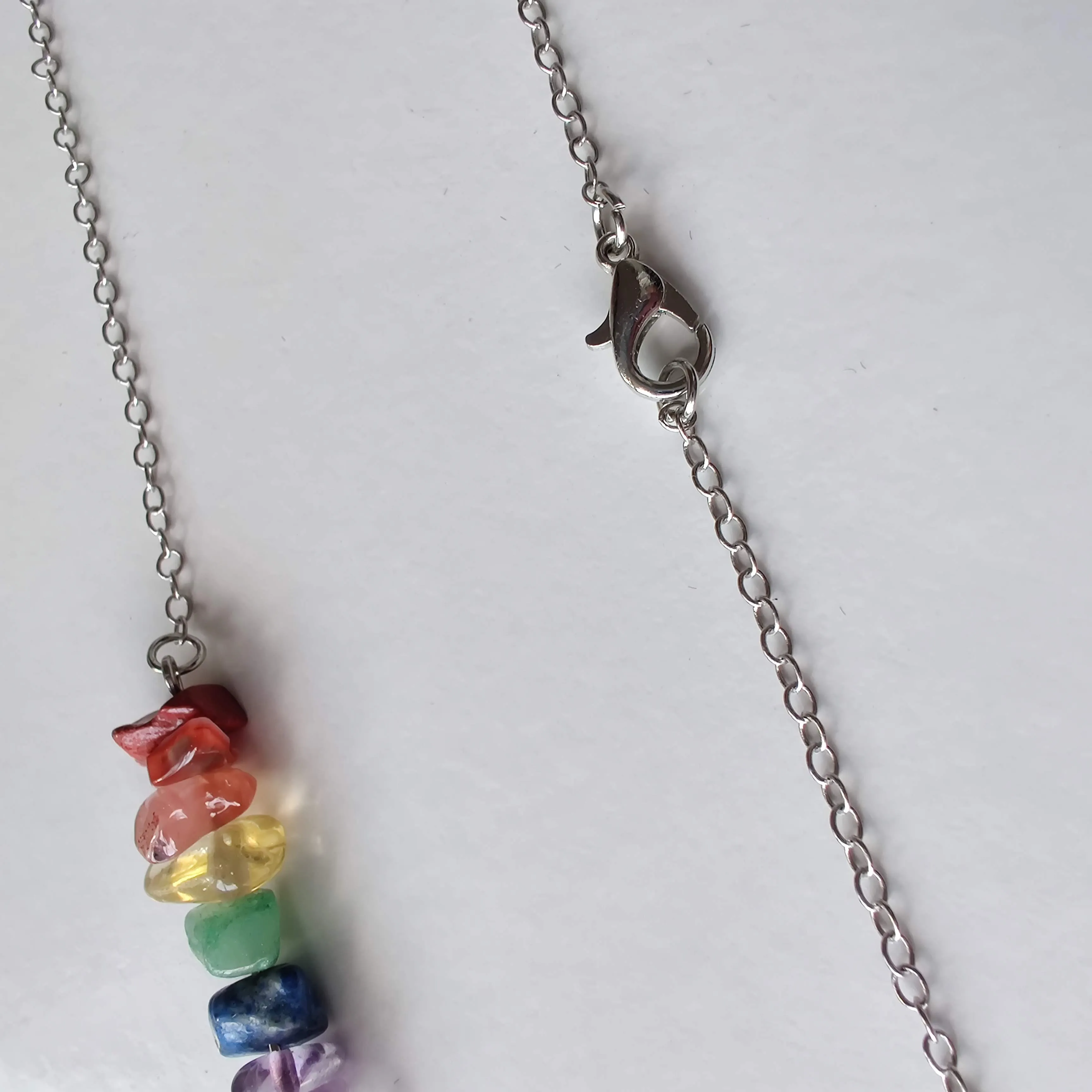 Chakra Precious Crystal Necklace