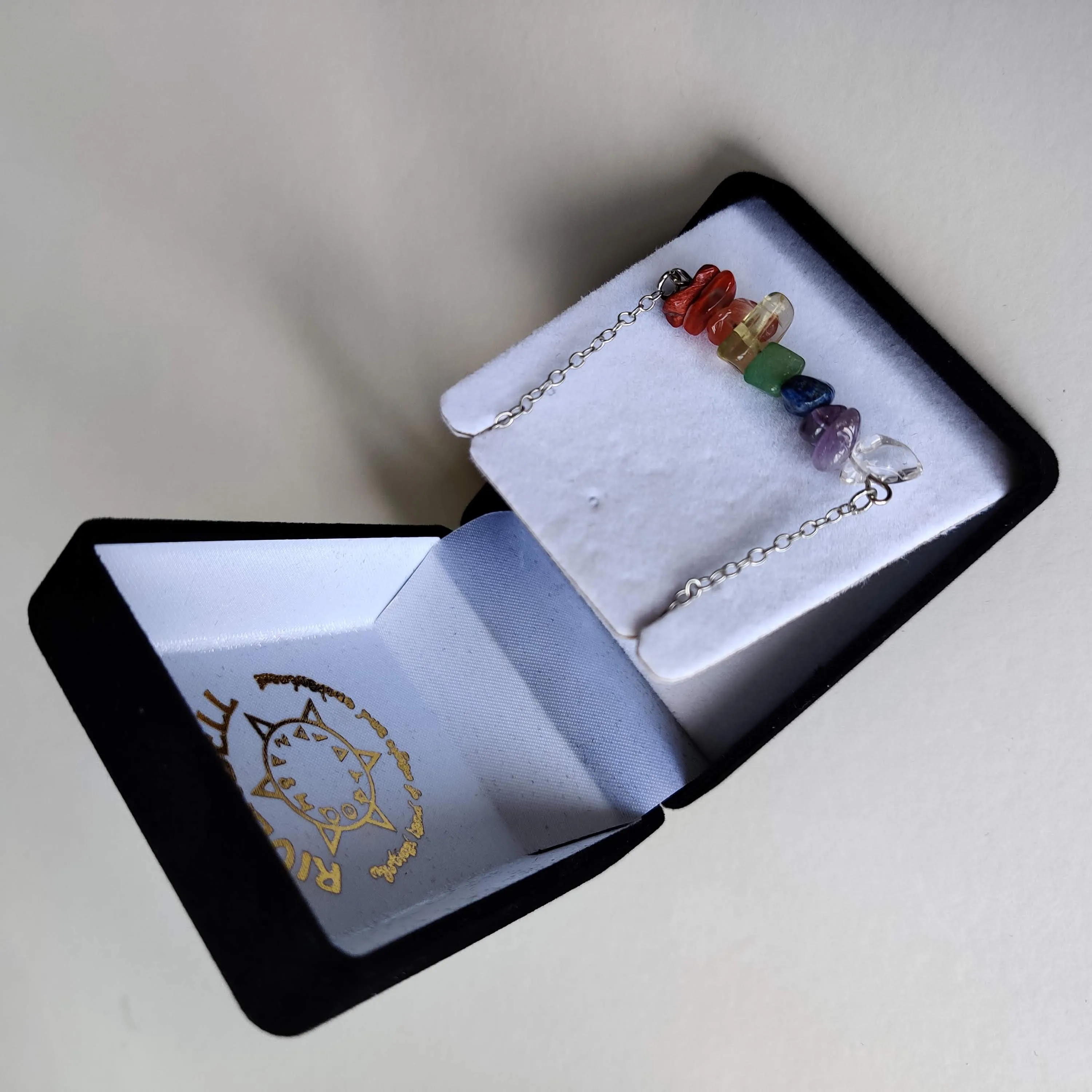 Chakra Precious Crystal Necklace
