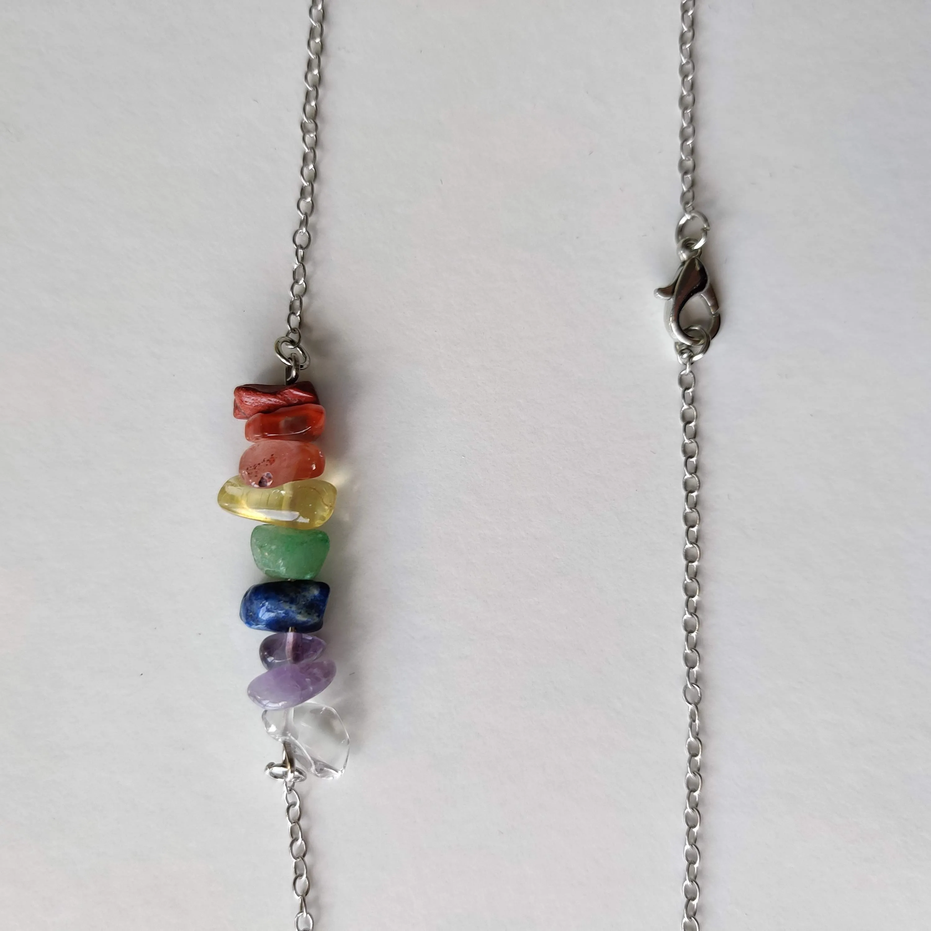 Chakra Precious Crystal Necklace
