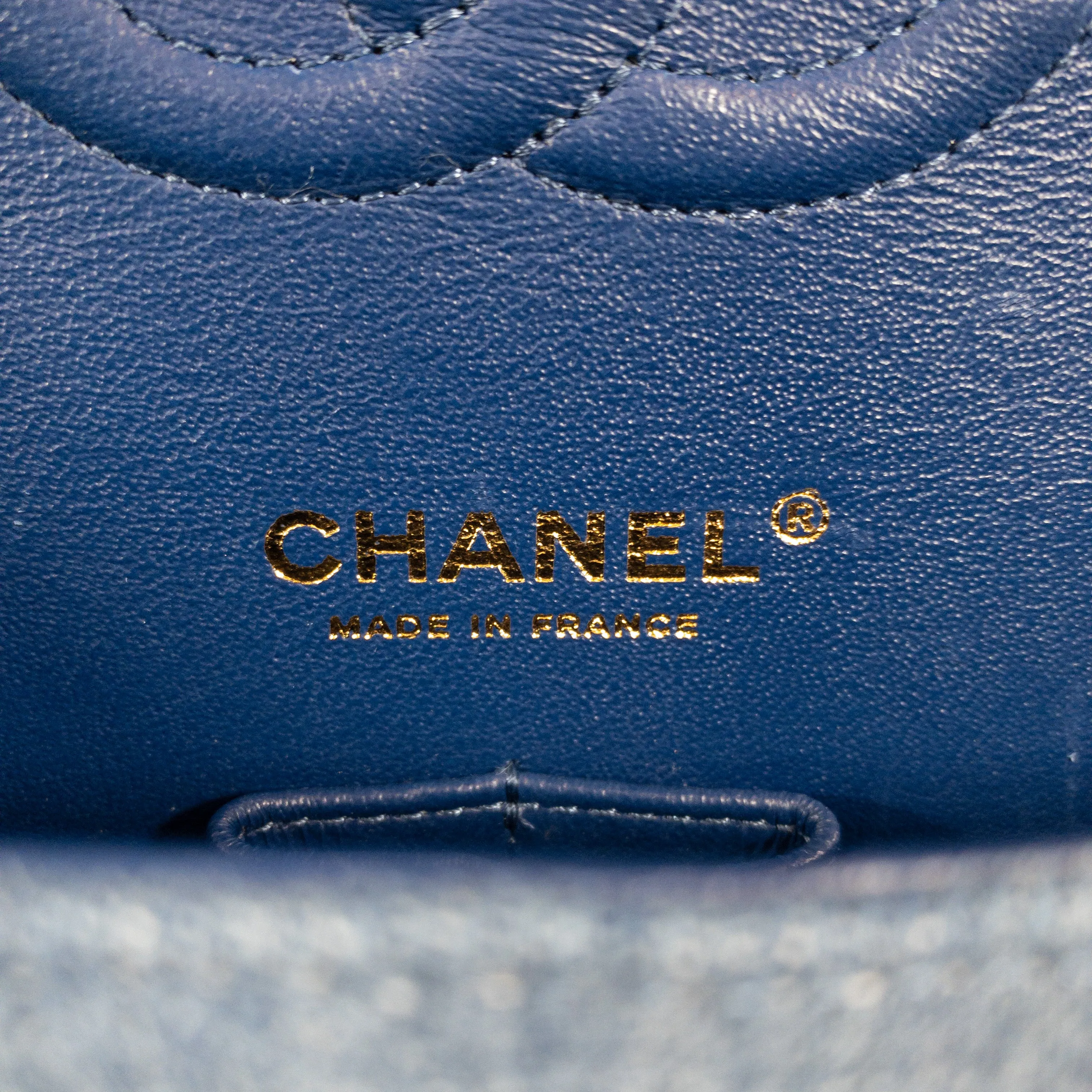 Chanel Washed Denim Medium Classic Flap