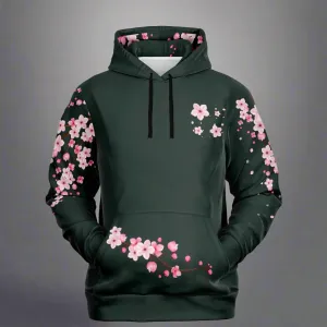 Charcoal Blossom Hoodie