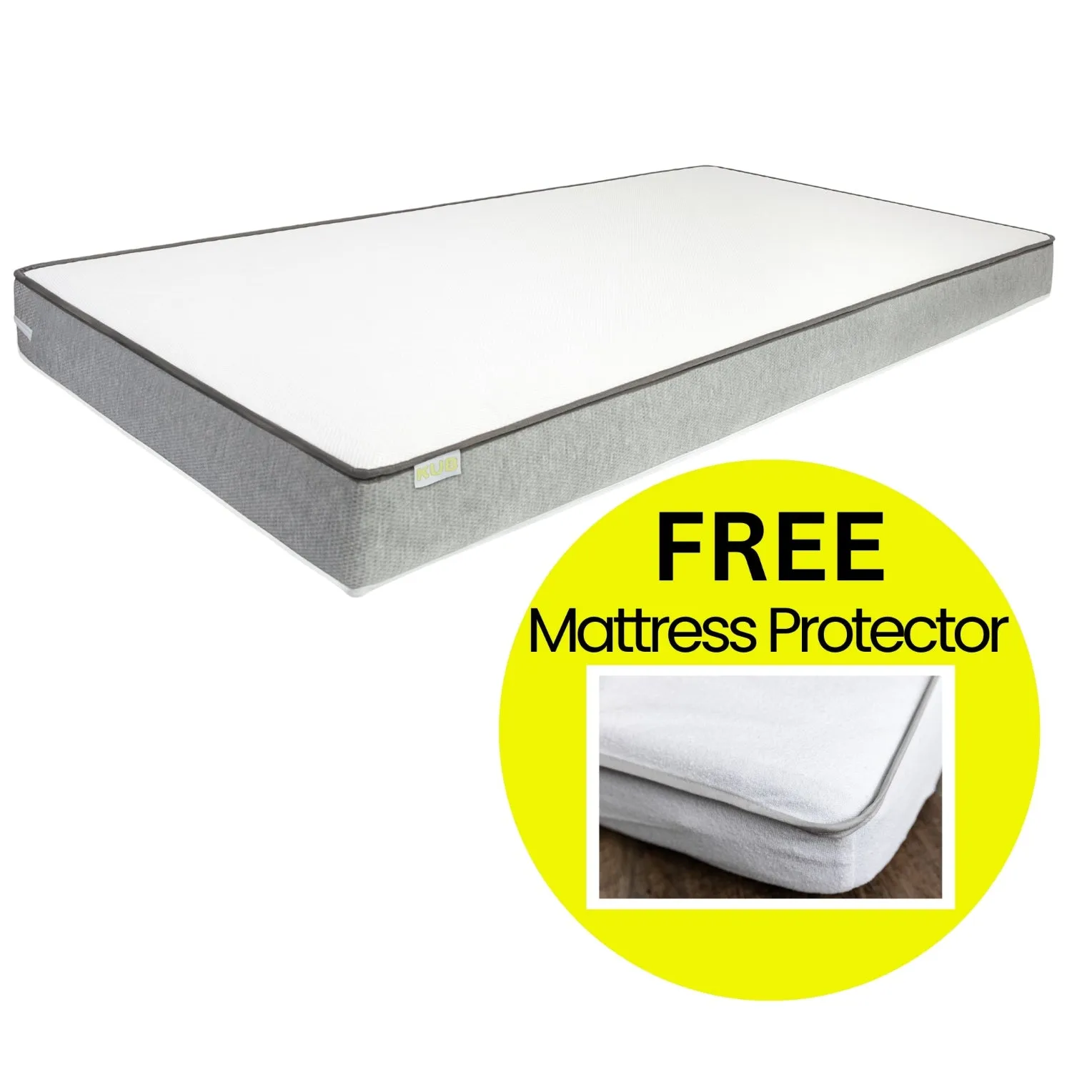Charm Eco Luxury Pocket Spring Baby/Toddler Mattress 140x70x10cm