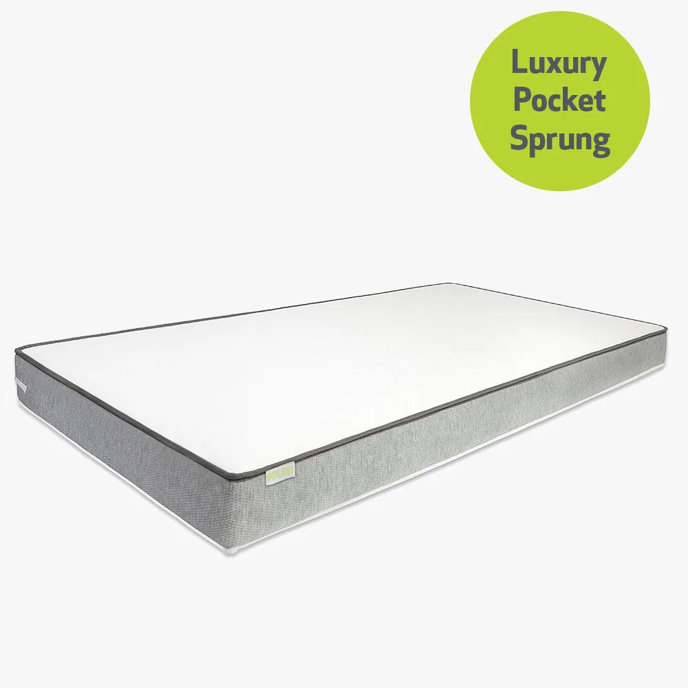 Charm Eco Luxury Pocket Spring Baby/Toddler Mattress 140x70x10cm