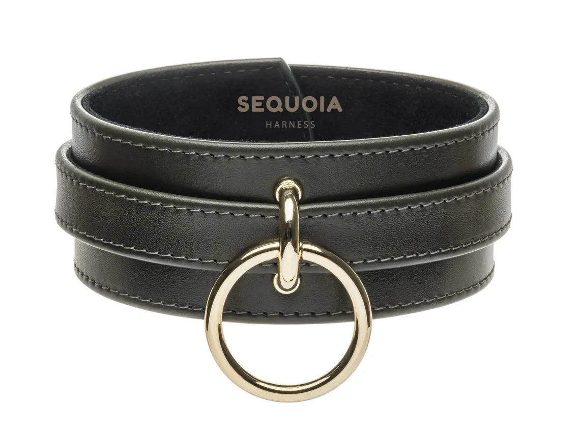 Choker "Luna" Olive