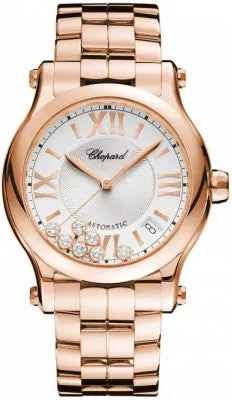 Chopard - Happy Sport Automatic - Round Medium 36mm - Rose gold