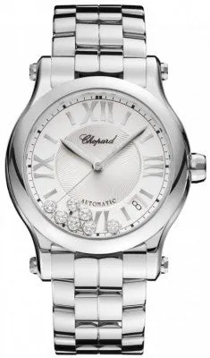 Chopard - Happy Sport Automatic - Round Medium 36mm - Stainless Steel