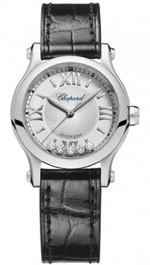 Chopard - Happy Sport Automatic - Round Mini 30mm - Stainless Steel