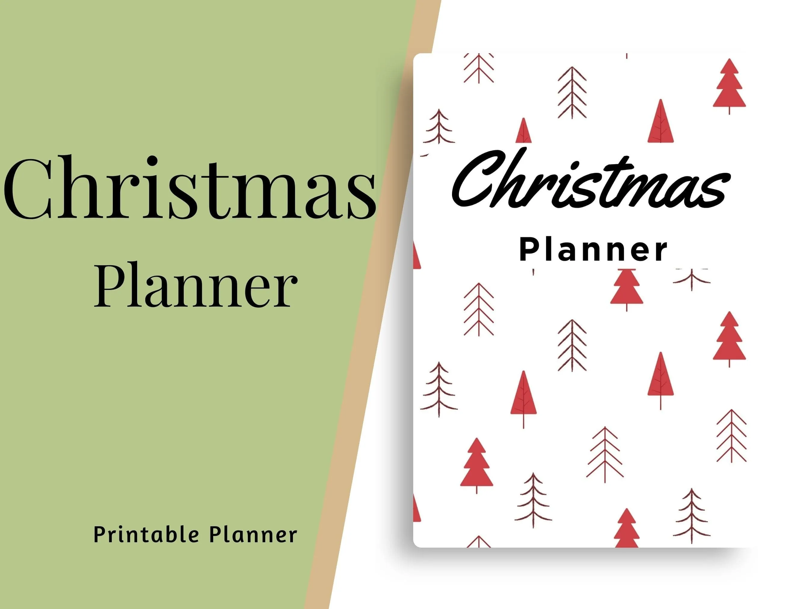 Christmas Planner- Holiday Pattern