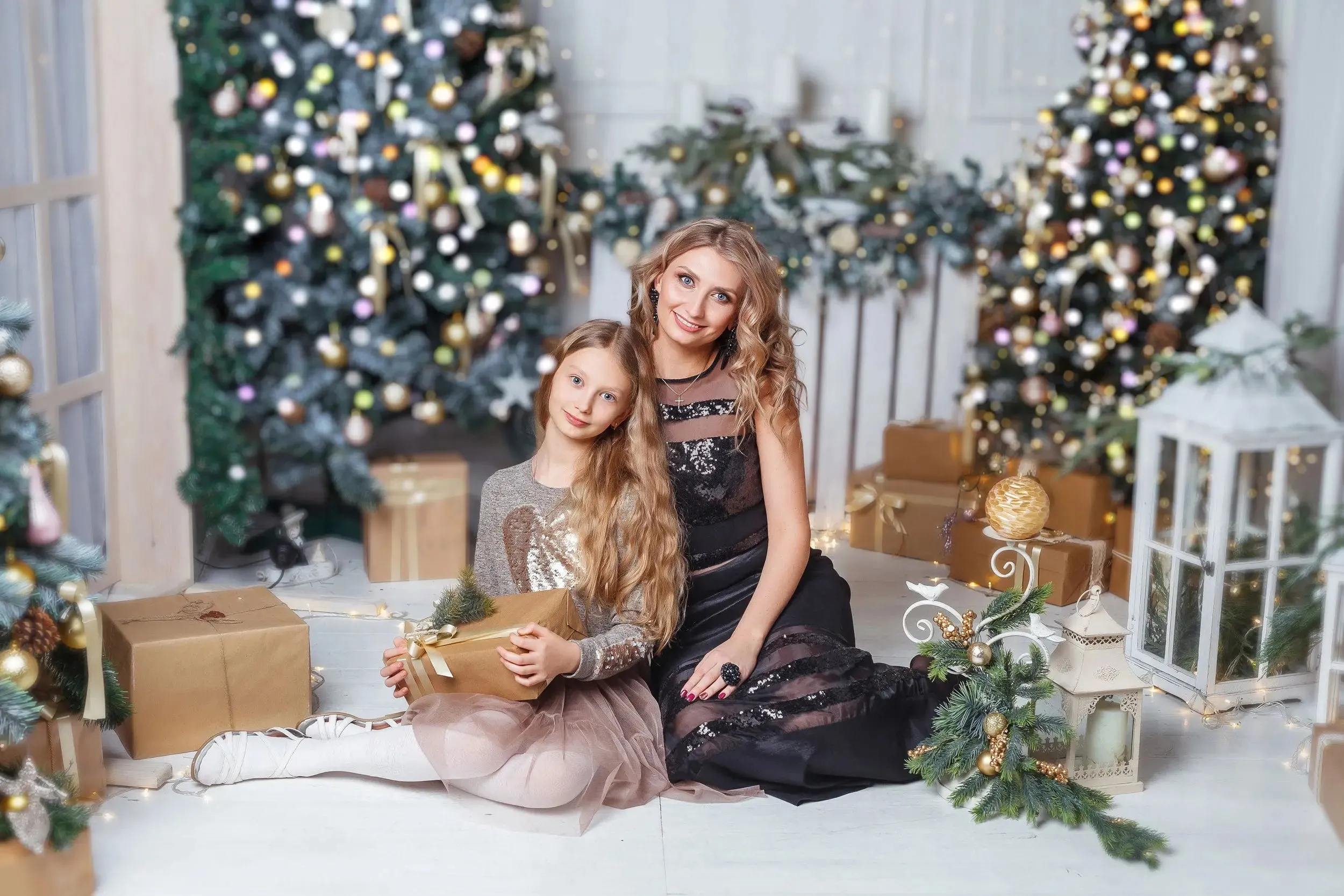 Christmas Tree Light Overlays   Photoshop Actions