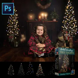Christmas Tree Light Overlays   Photoshop Actions