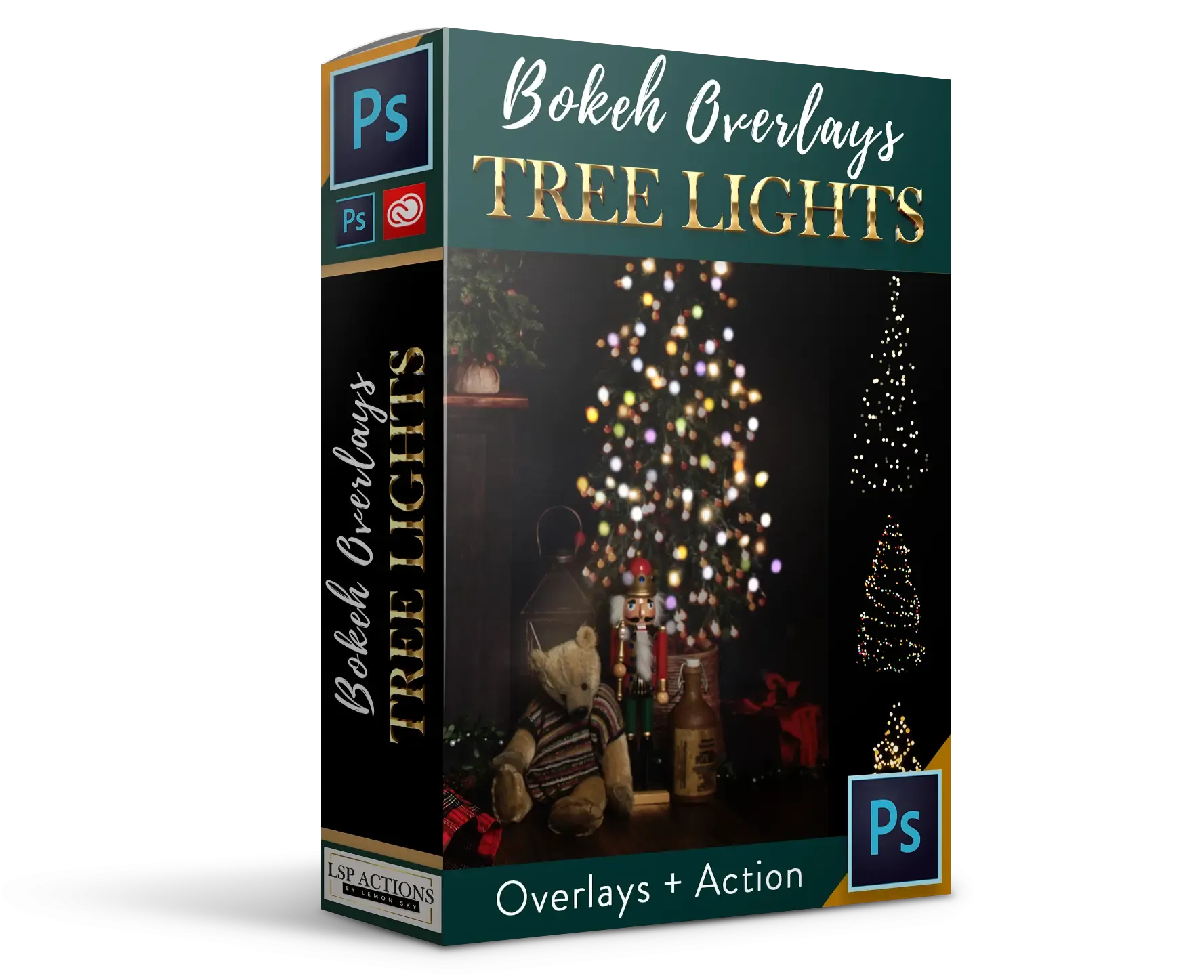 Christmas Tree Light Overlays   Photoshop Actions