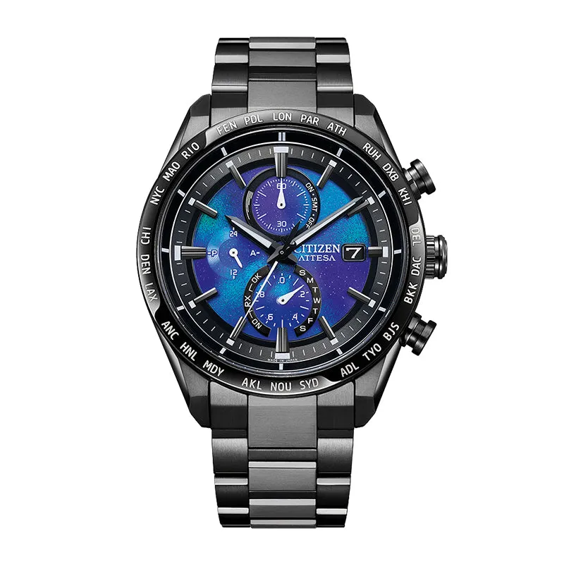 Citizen attesa AT8285-68Z Photovoltaic eco-drive super titanium watch Oct 2023 Release