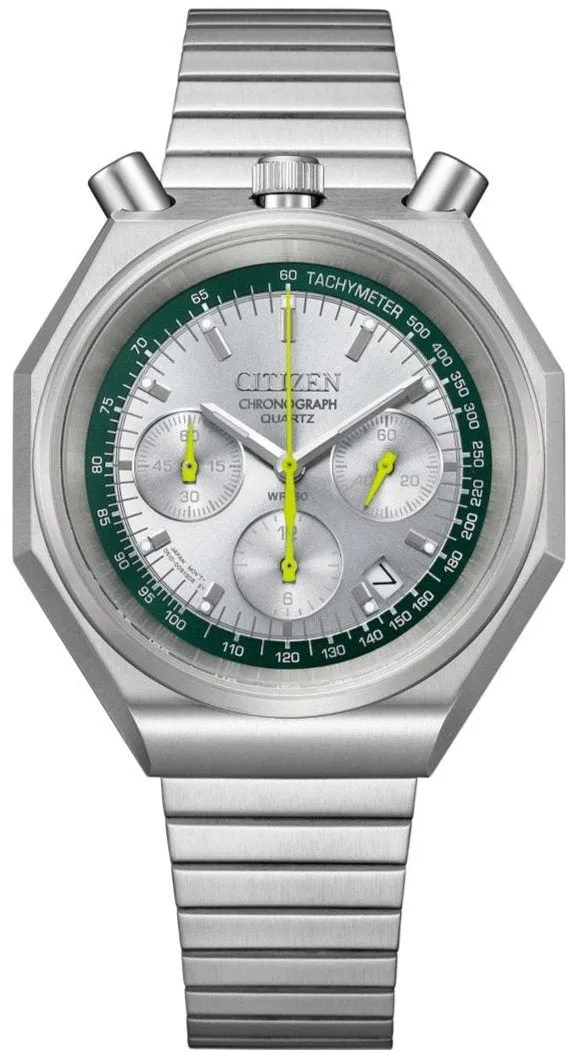 Citizen X BEAUTY&YOUTH UNITED ARROWS Retro Octagon Chronograph Tsuno Chrono Custom Bullhead AN3701-60H - PREORDER