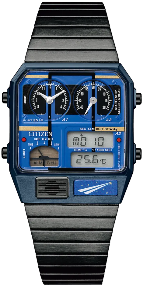 Citizen X Japan Railway Ueno Station 140th Anniversary "24 Series 25 Type (Hokutosei) Model" ANA-DIGI TEMP Limited Edition JG2148-66L - PREORDER