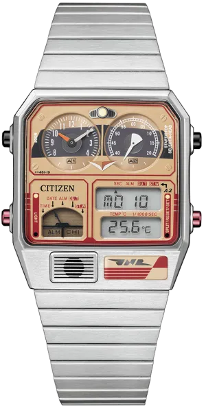 Citizen X Japan Railway Ueno Station 140th Anniversary "485 Series Limited Express Hitachi Model" ANA-DIGI TEMP Limited Edition JG2149-63W - PREORDER