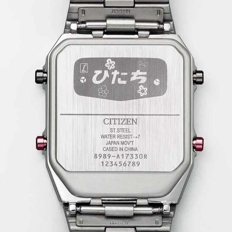 Citizen X Japan Railway Ueno Station 140th Anniversary "485 Series Limited Express Hitachi Model" ANA-DIGI TEMP Limited Edition JG2149-63W - PREORDER