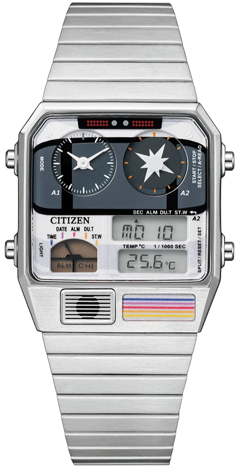 Citizen X Japan Railway Ueno Station 140th Anniversary "E26 Series Cassiopeia Model" ANA-DIGI TEMP Limited Edition JG2140-68H - PREORDER