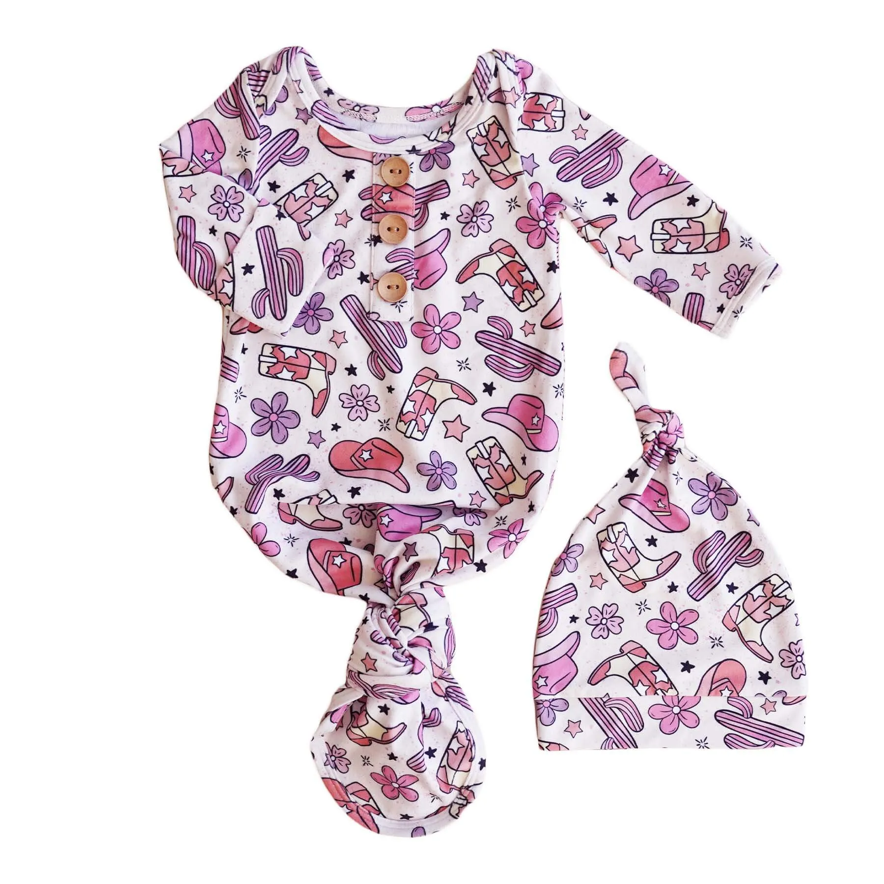 CL Knot Gown | Buckaroo Cowgirl
