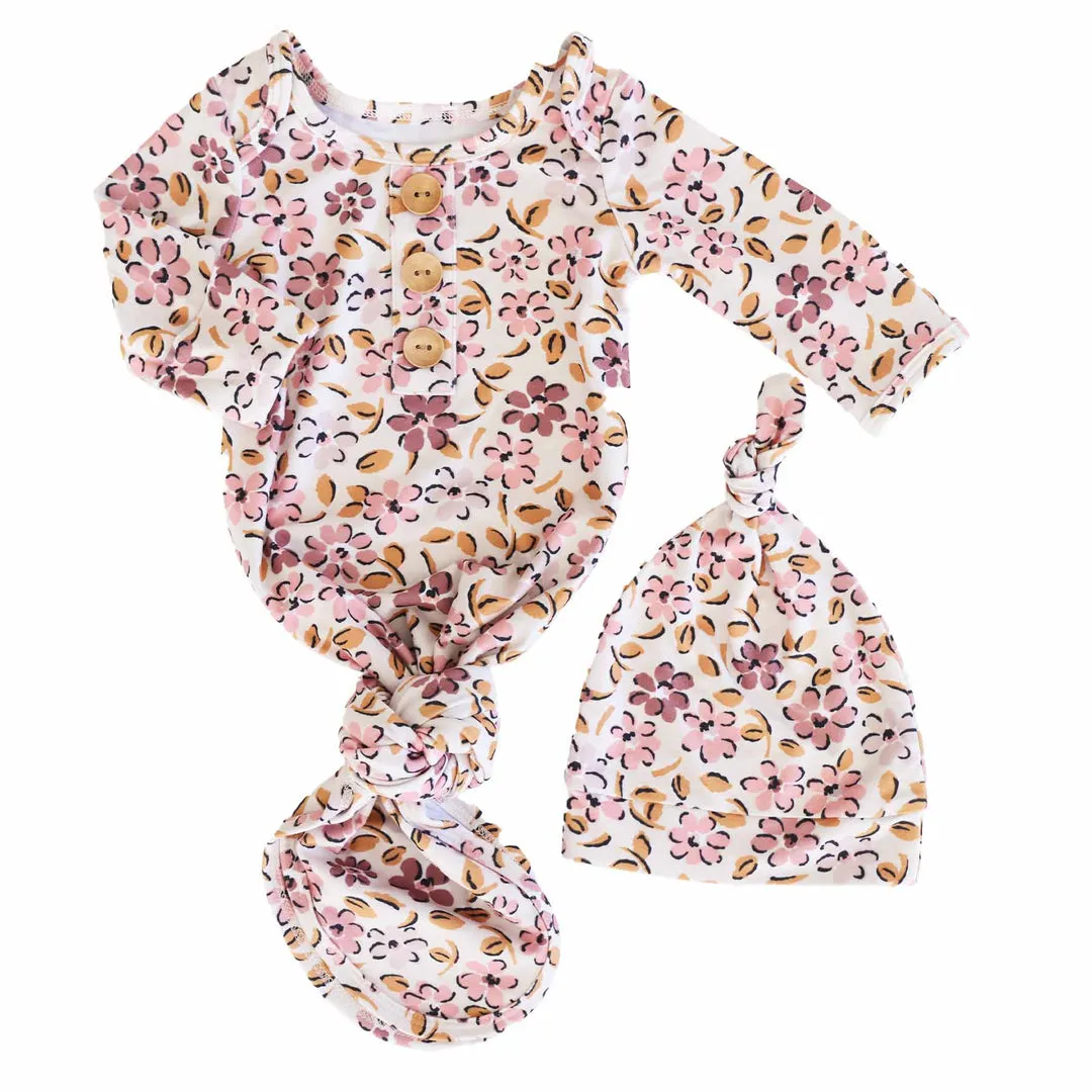 CL Knot Gown | Mauvelous Meadow