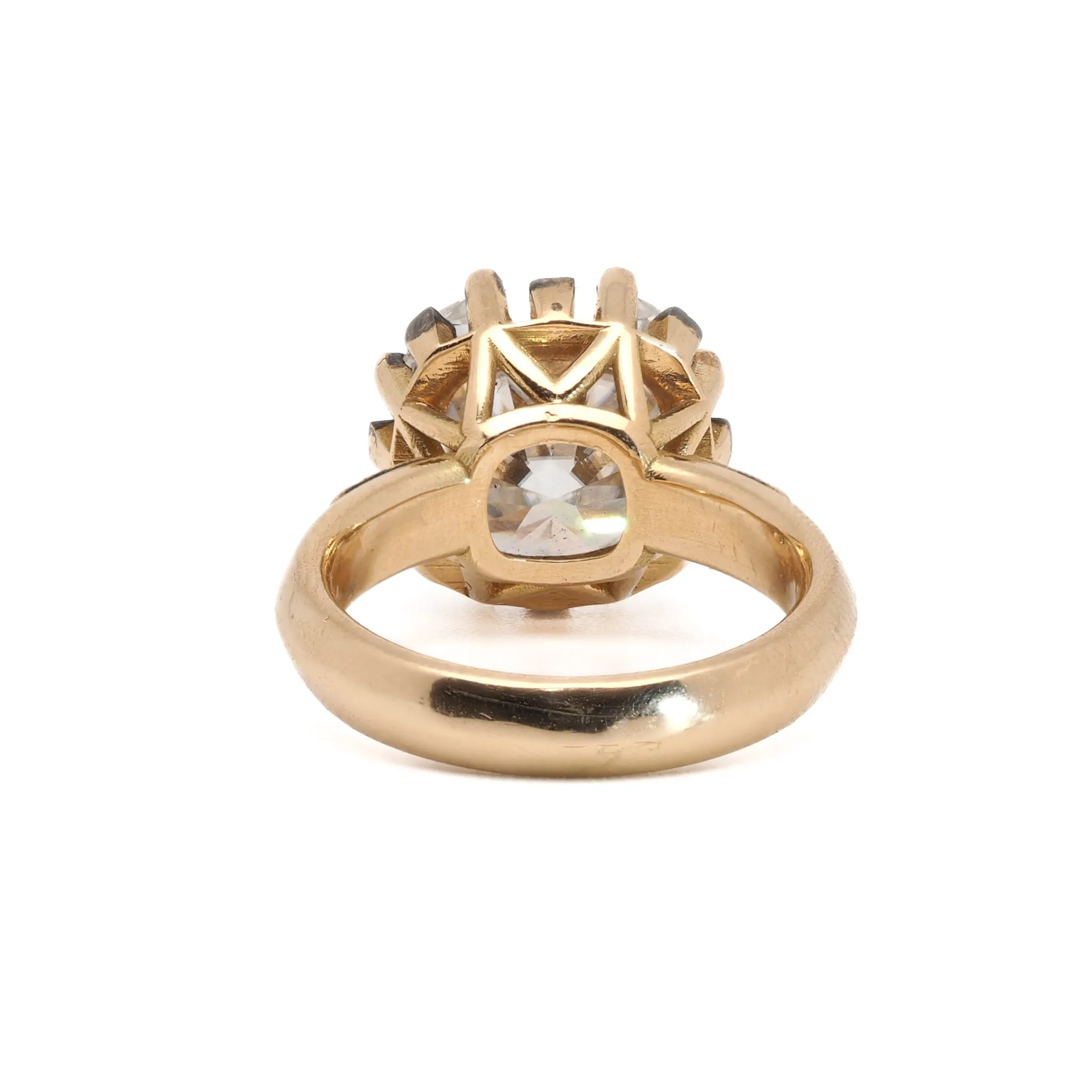 Classic Cushion Engagement Ring