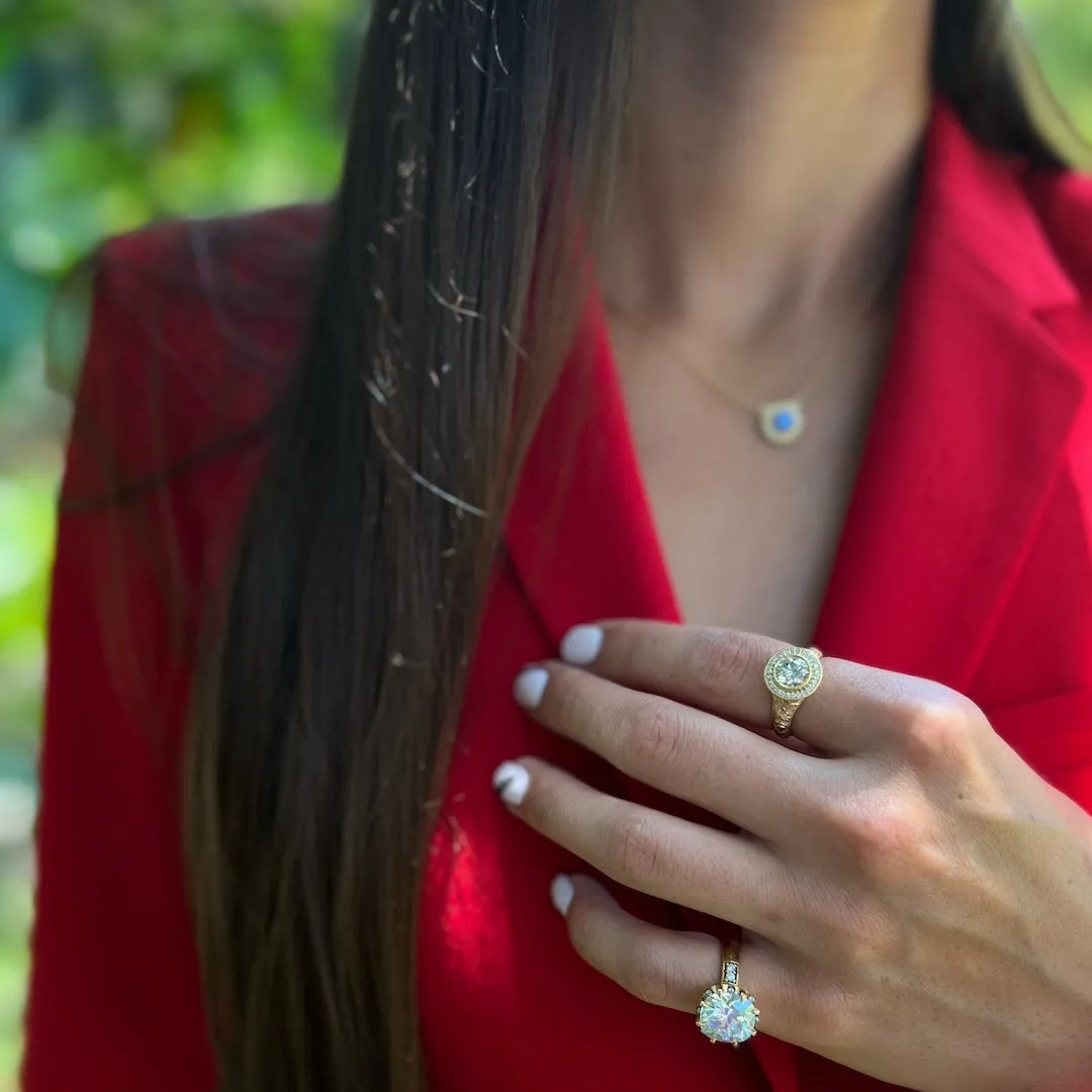 Classic Cushion Engagement Ring