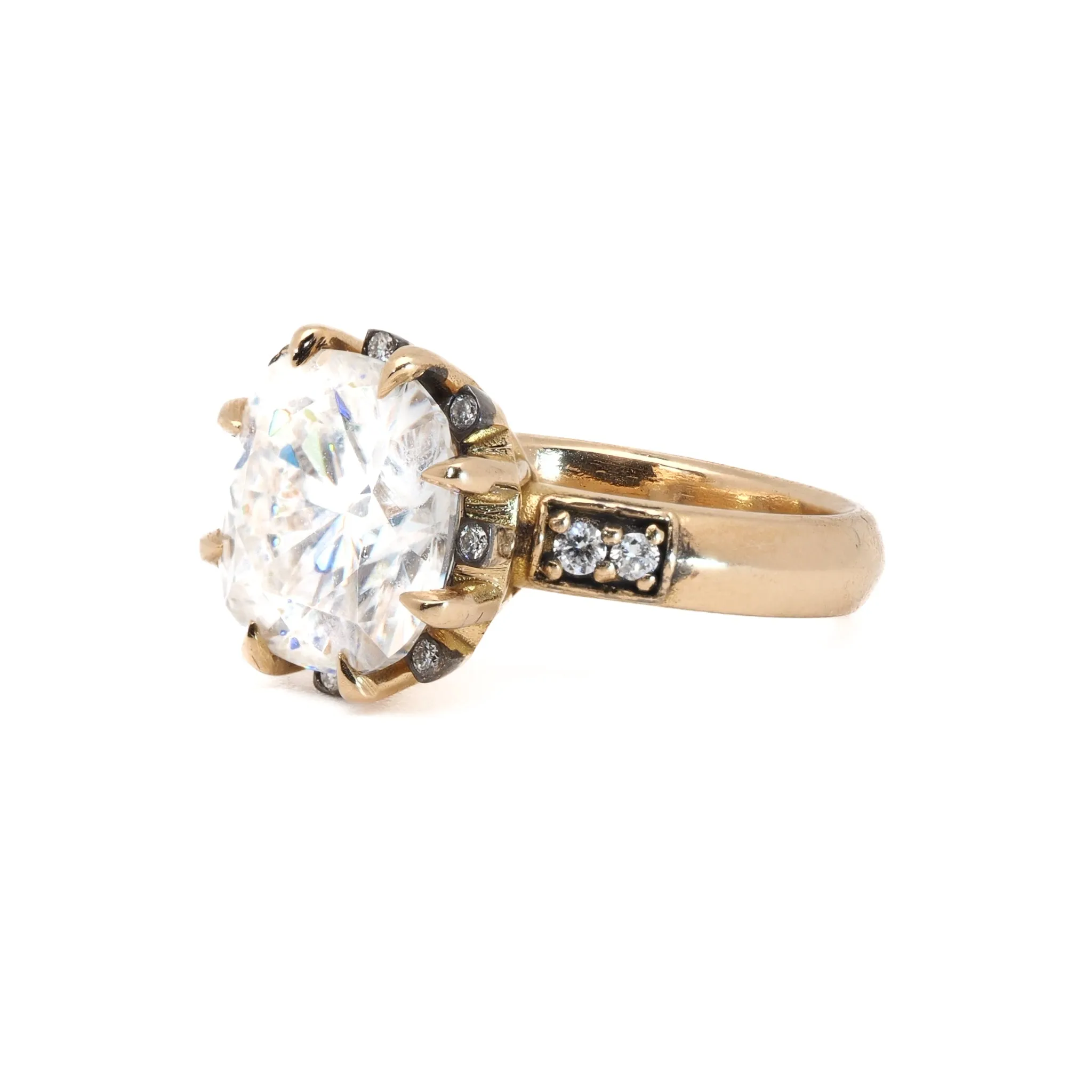 Classic Cushion Engagement Ring