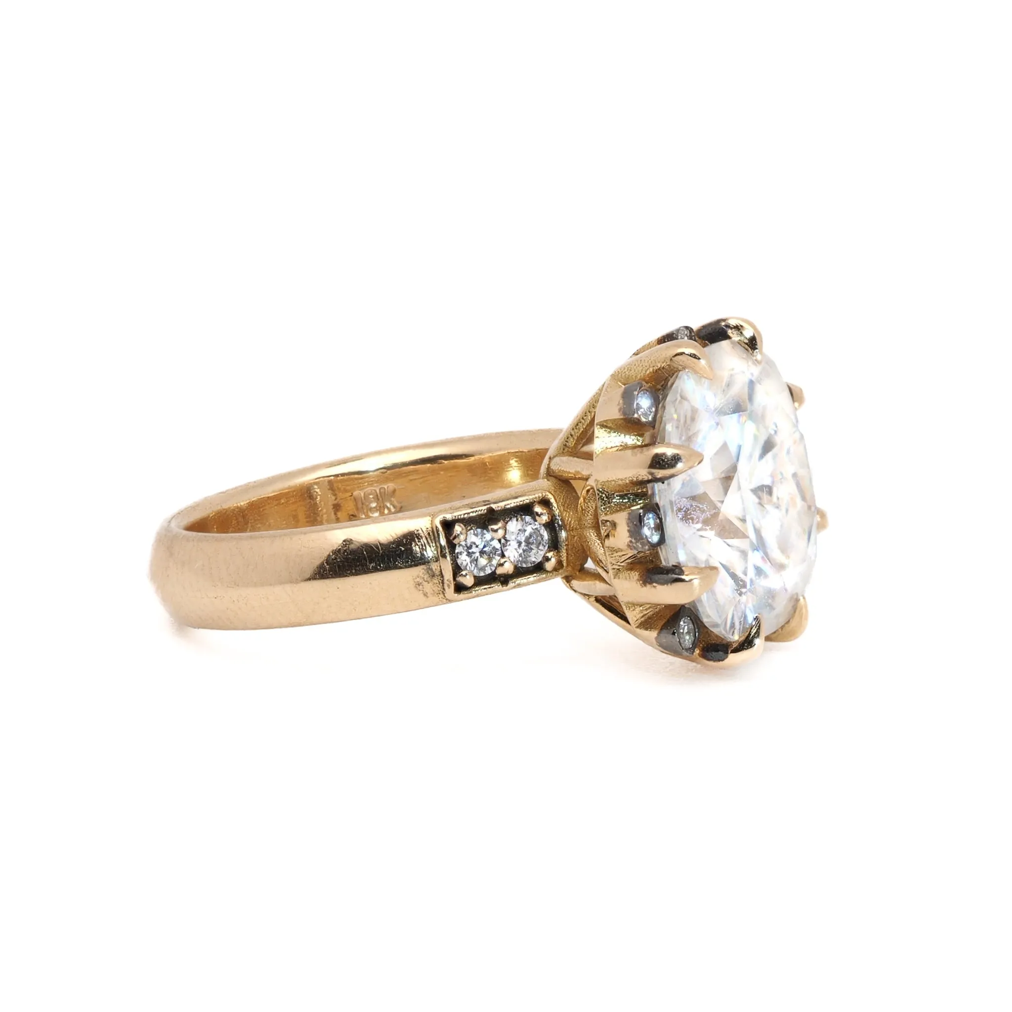 Classic Cushion Engagement Ring