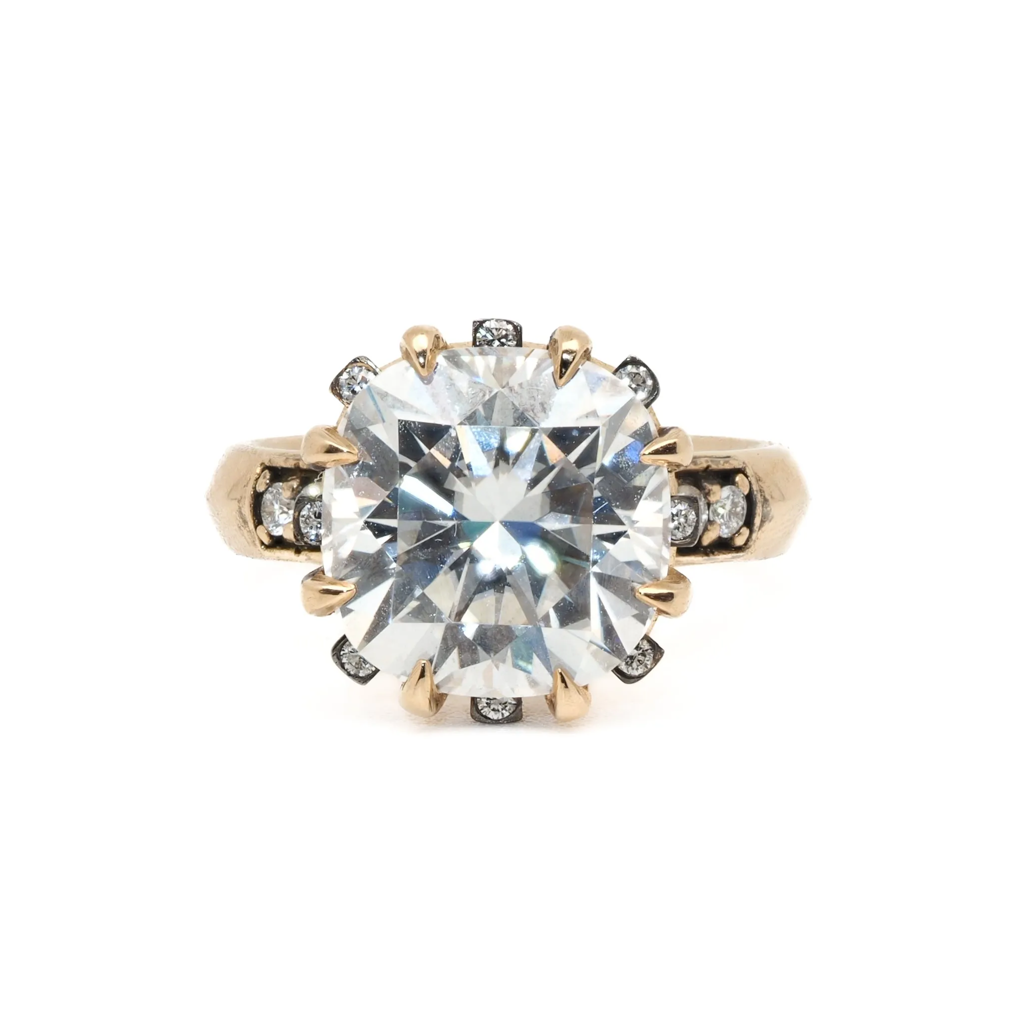 Classic Cushion Engagement Ring