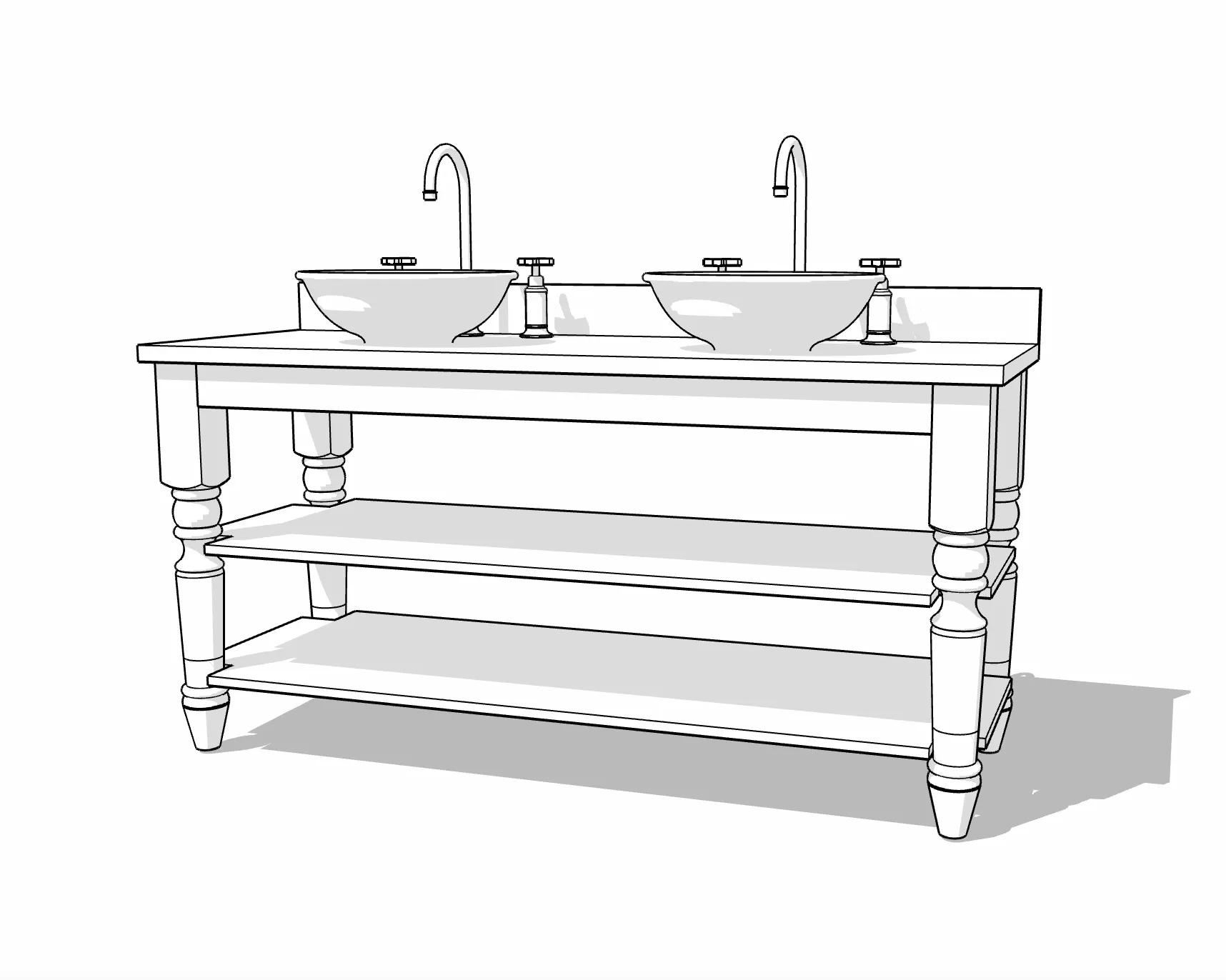 Classic Vanity Unit