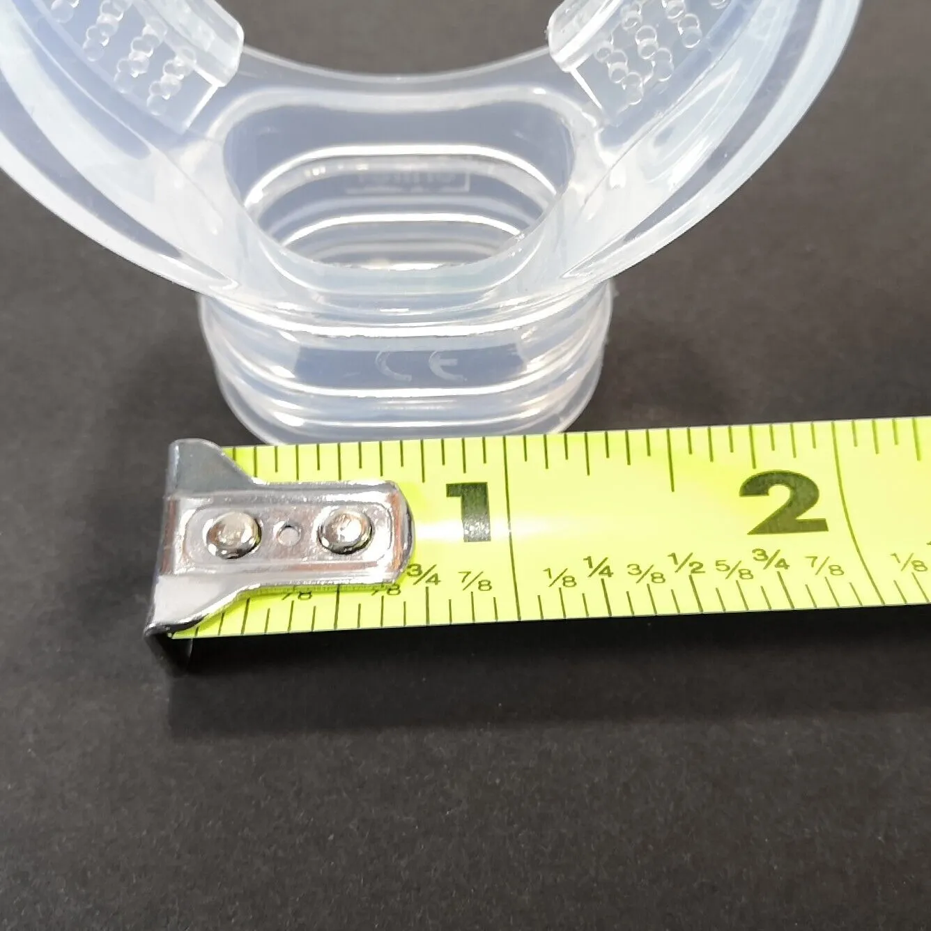 Clear Mouth Piece Scuba Diving & Snorkel Bite 2nd Stage Regulator ships from USA