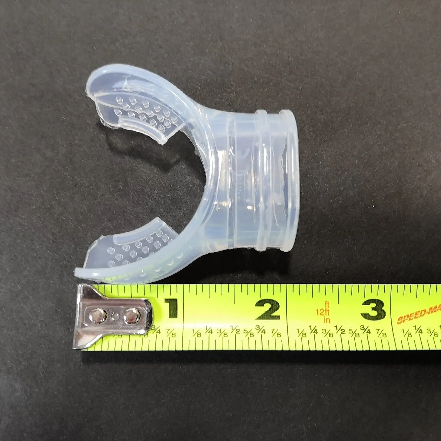 Clear Mouth Piece Scuba Diving & Snorkel Bite 2nd Stage Regulator ships from USA