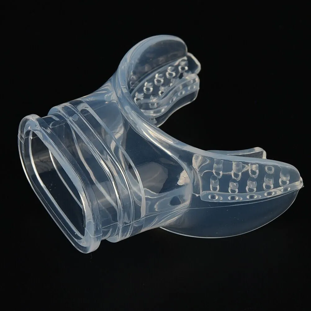 Clear Mouth Piece Scuba Diving & Snorkel Bite 2nd Stage Regulator ships from USA