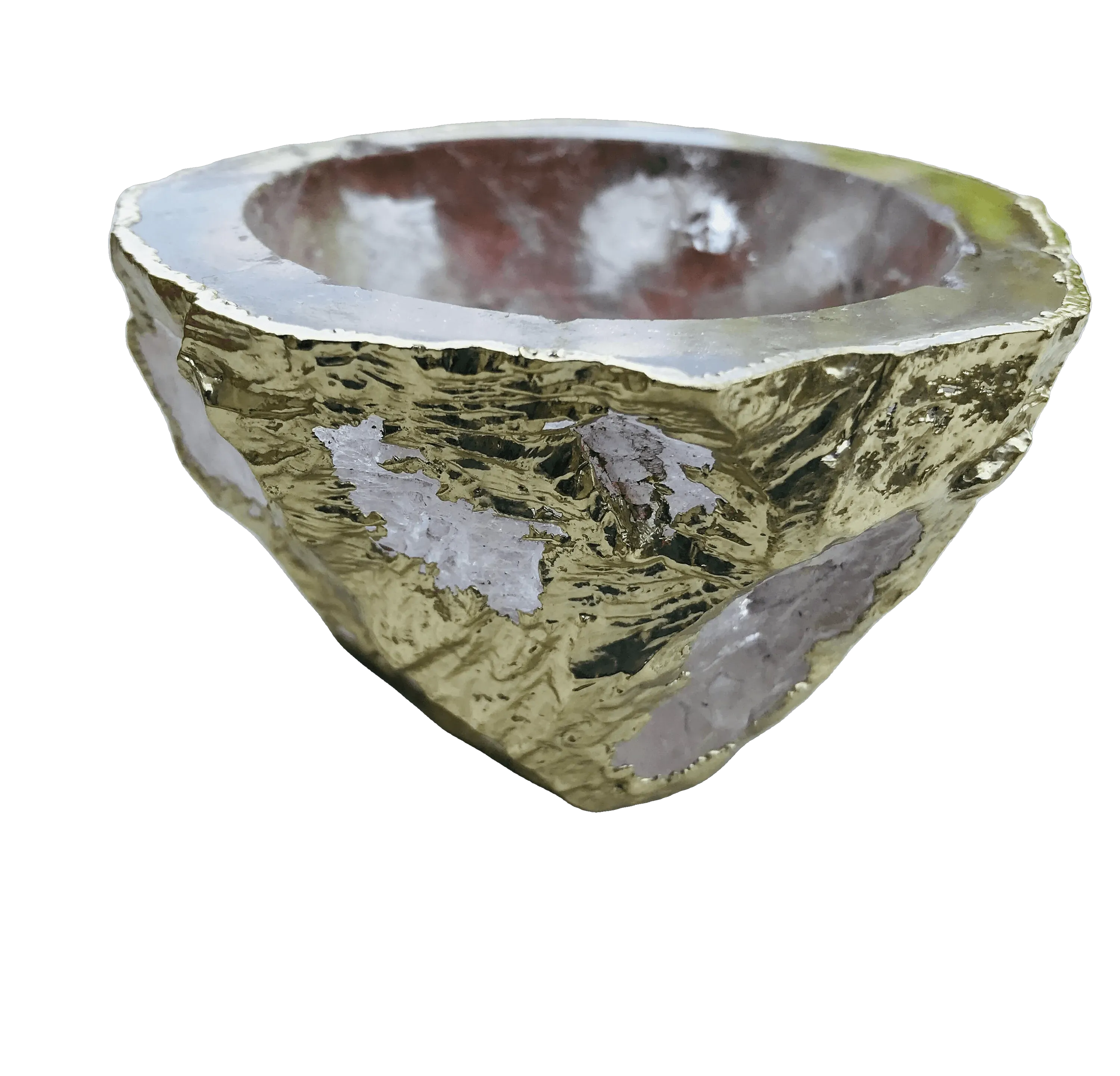 Clear Quartz Crystal Jewelry Bowl