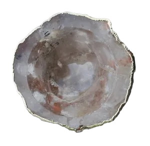 Clear Quartz Crystal Jewelry Bowl