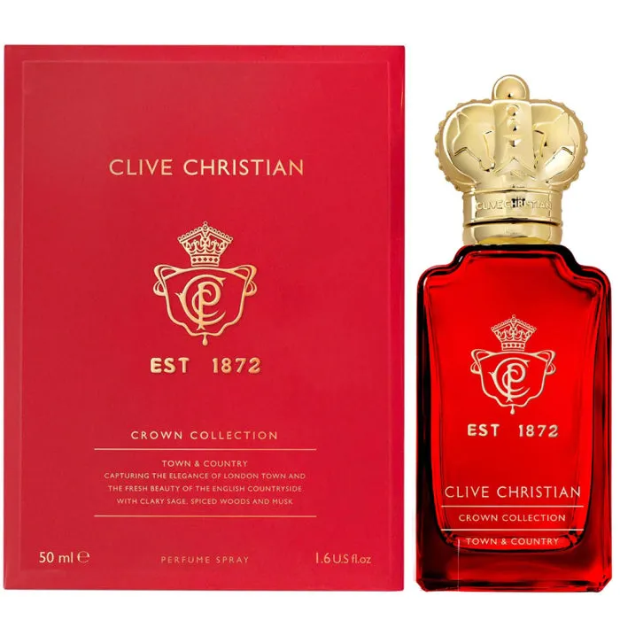 Clive Christian Crown Collection Town & Country For Unisex Perfume Spray 50ml