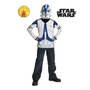 Clone Trooper Costume Top, Child Size Medium