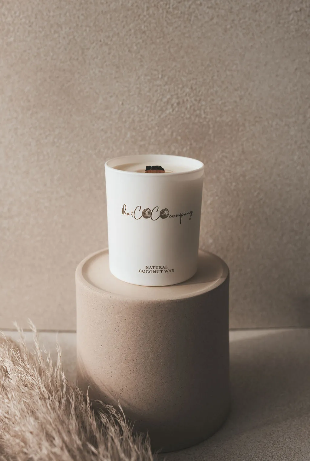 Coco Milos Luxury Coconut Wax Candle