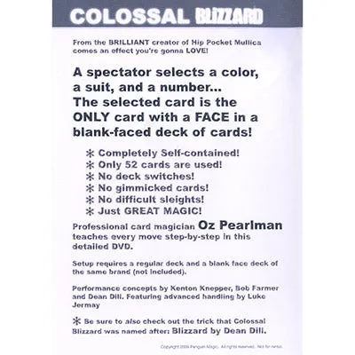 Colossal Blizzard by Anthony Miller and Penguin Magic