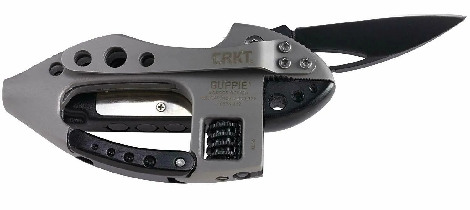 Columbia River Knife & Tool Guppie Multitool, Silver - 9070